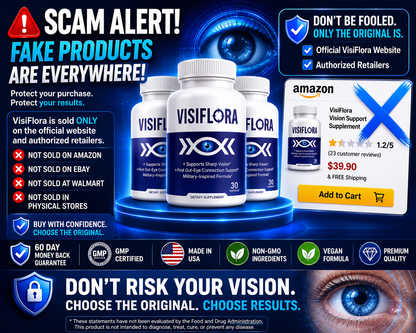 VisiFlora scam warning