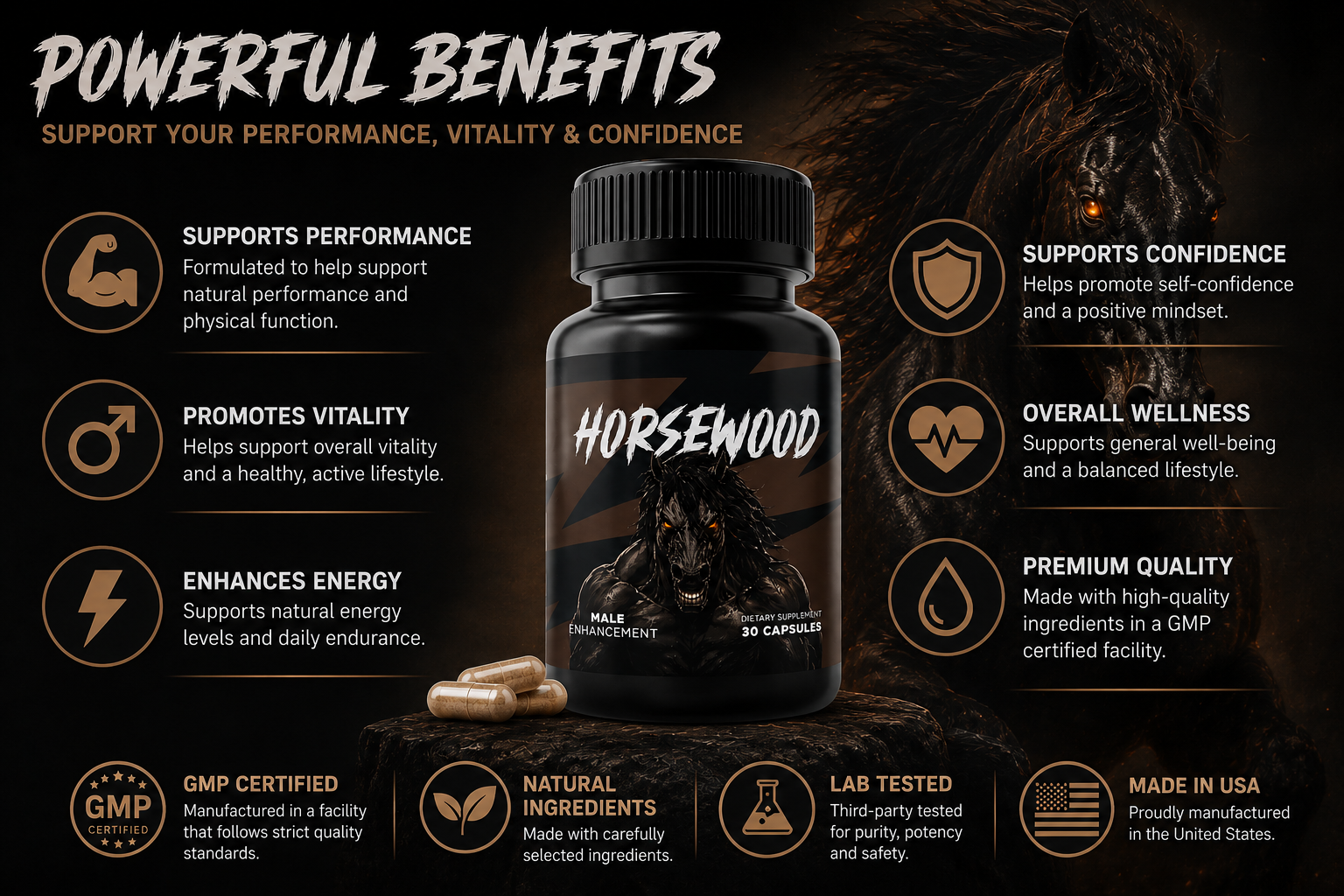 HorseWood Benefits