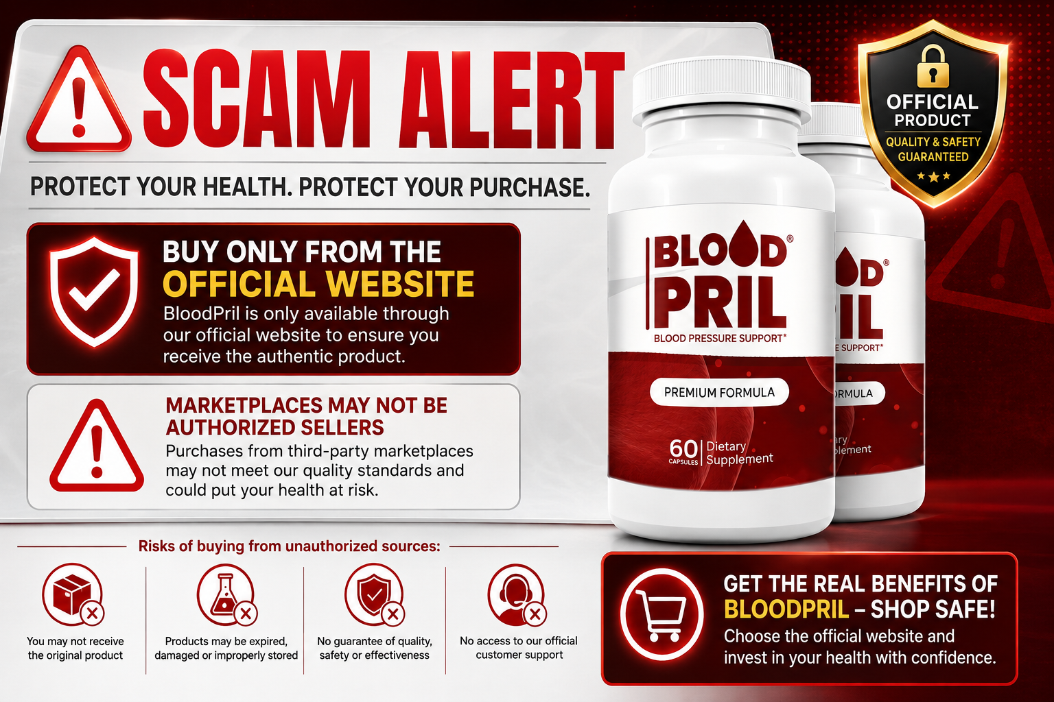 Blood Pril scam warning