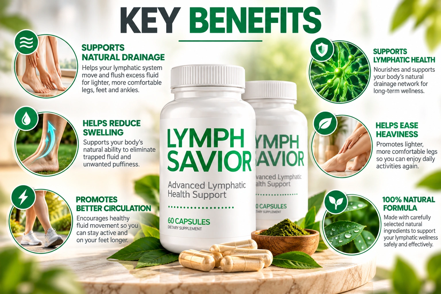 Lymph Savior Benefits