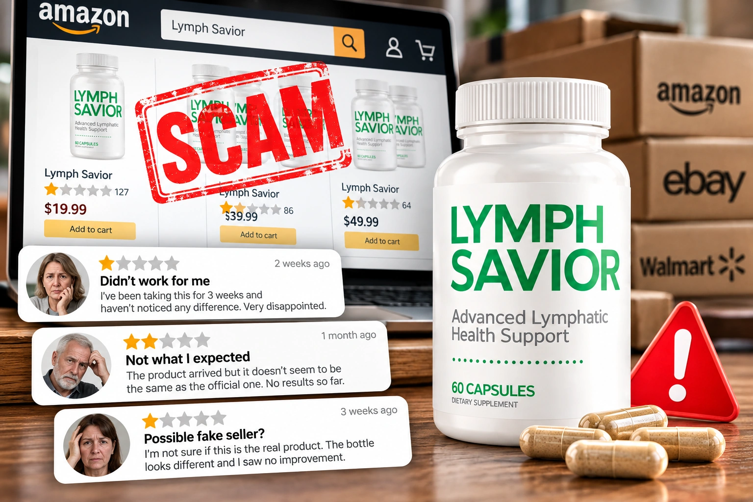 Lymph Savior complaints